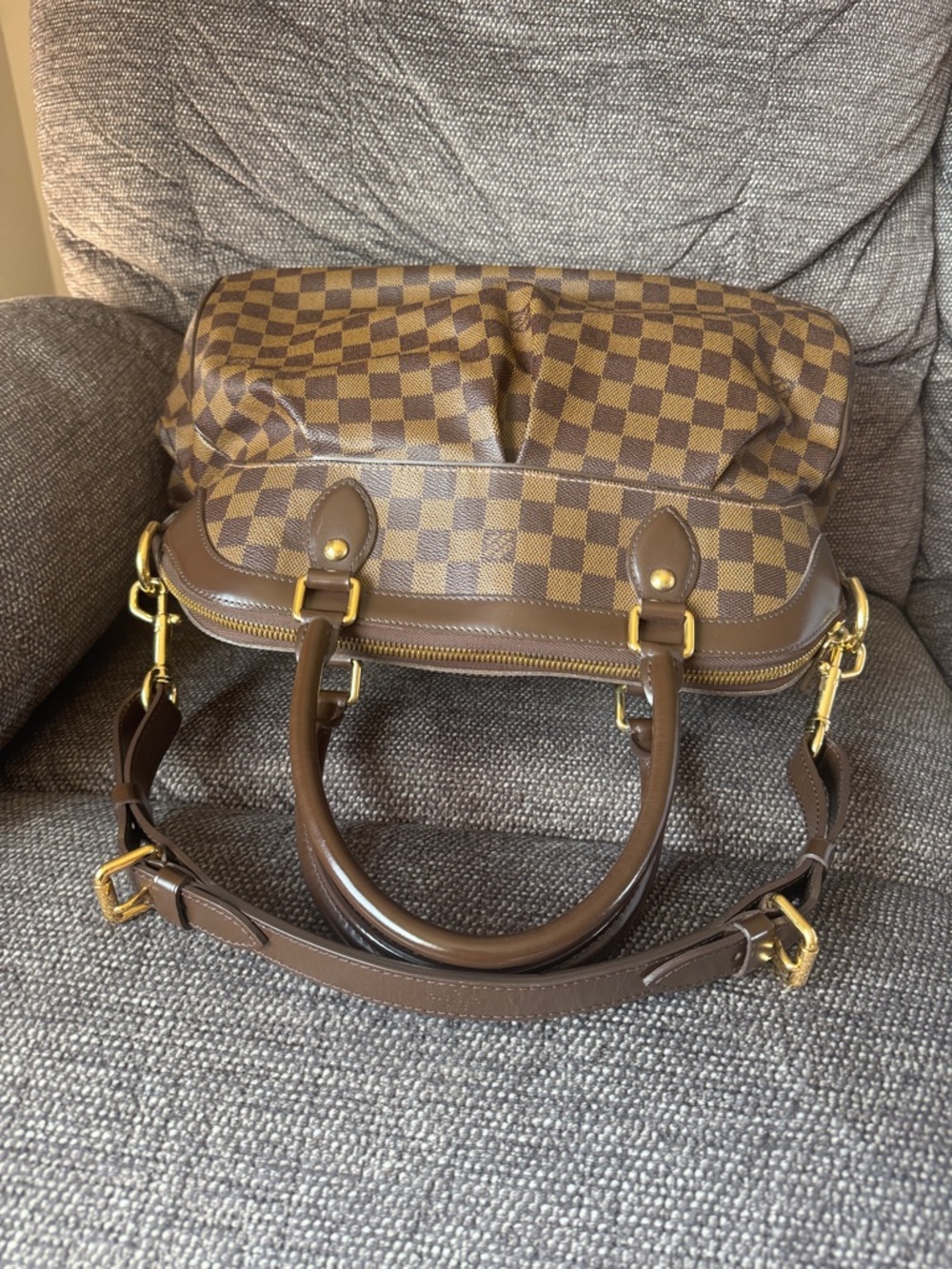 Preloved Louis Vuitton Trevi MM Damier Ebene - Picture 11 of 12